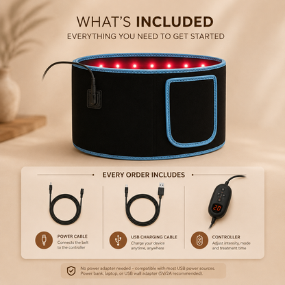 OrthoMedic™ | Red Light Therapy Belt